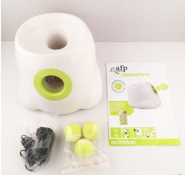 Lanzapelotas Automático e Interactivo para Perros