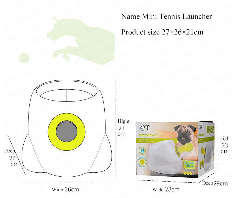 Lanzapelotas Automático e Interactivo para Perros