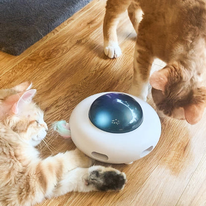 Juguete Ovni Interactivo para Gatos – Eléctrico e Inteligente