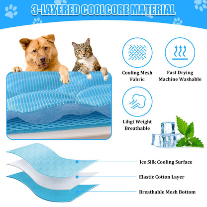 Alfombra Refrescante para Perros y Gatos – Ideal para Verano