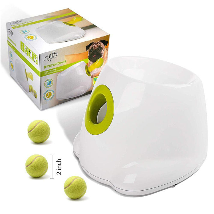 Lanzapelotas Automático e Interactivo para Perros