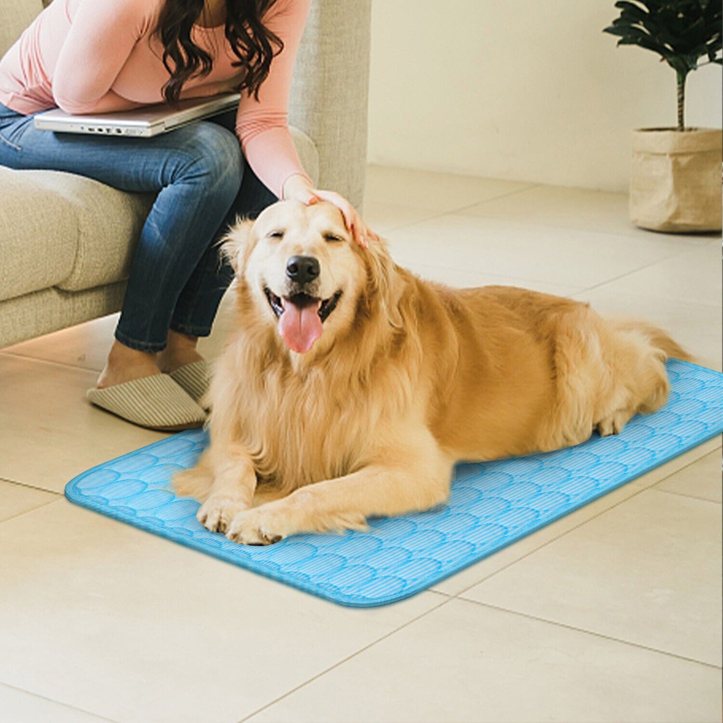 Alfombra Refrescante para Perros y Gatos – Ideal para Verano