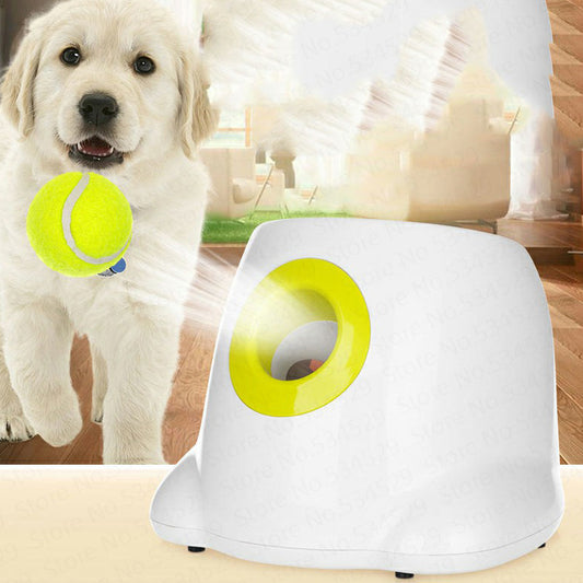 Lanzapelotas Automático e Interactivo para Perros
