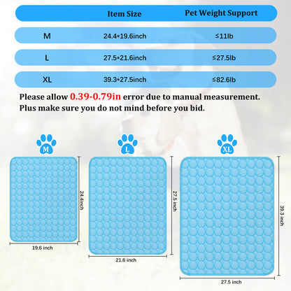 Alfombra Refrescante para Perros y Gatos – Ideal para Verano