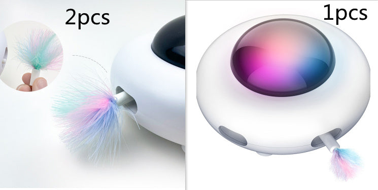 Juguete Ovni Interactivo para Gatos – Eléctrico e Inteligente