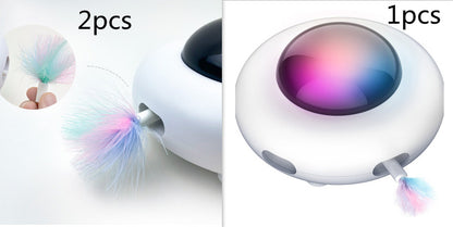 Juguete Ovni Interactivo para Gatos – Eléctrico e Inteligente